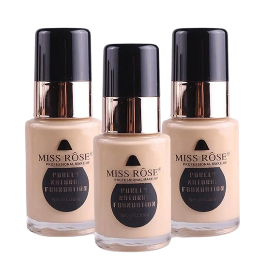 Miss Rose Purely natural foundation Pump 30ML